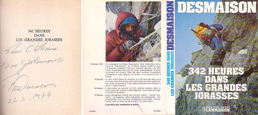 342 Heures dans les Grandes Jorasses: Desmaison, René