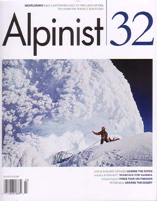 Alpinist #32 Autumn 2010: Alpinist Magazine