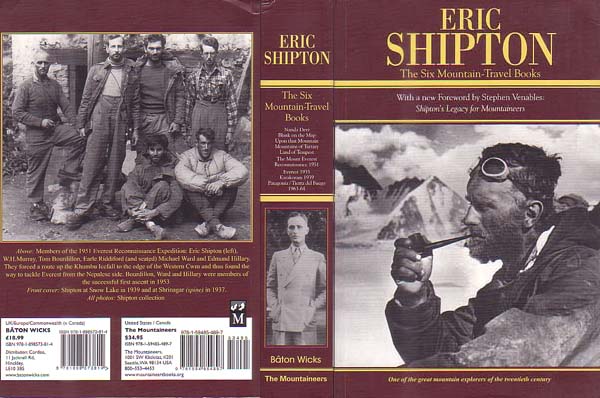 The Six Mountain-Travel Books: Shipton, Eric